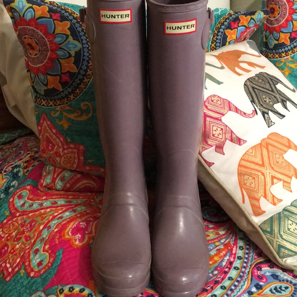 Lavender Hunter Rain boots